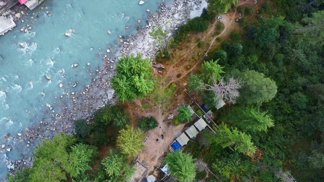 Himtrek Riverside Camps, Kasol Ngoại thất bức ảnh