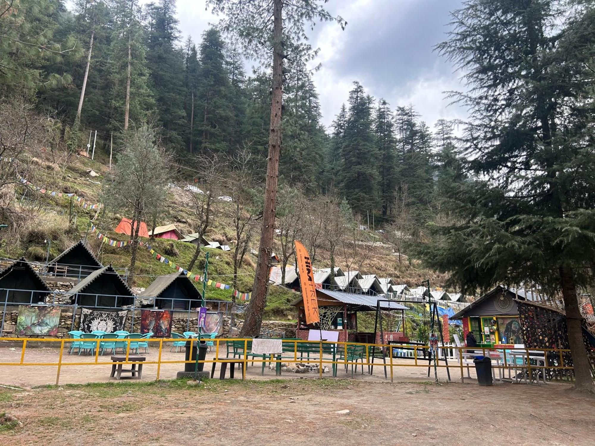Himtrek Riverside Camps, Kasol Ngoại thất bức ảnh