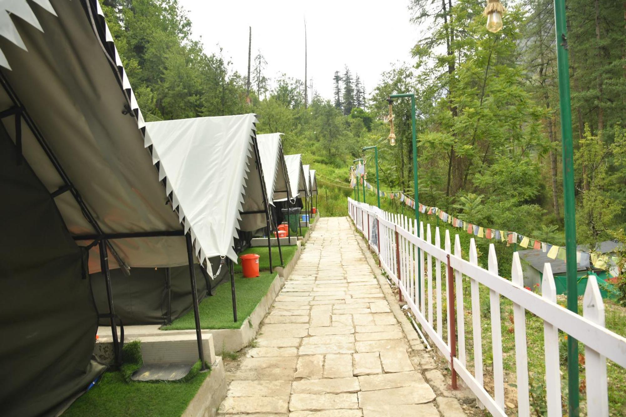 Himtrek Riverside Camps, Kasol Ngoại thất bức ảnh