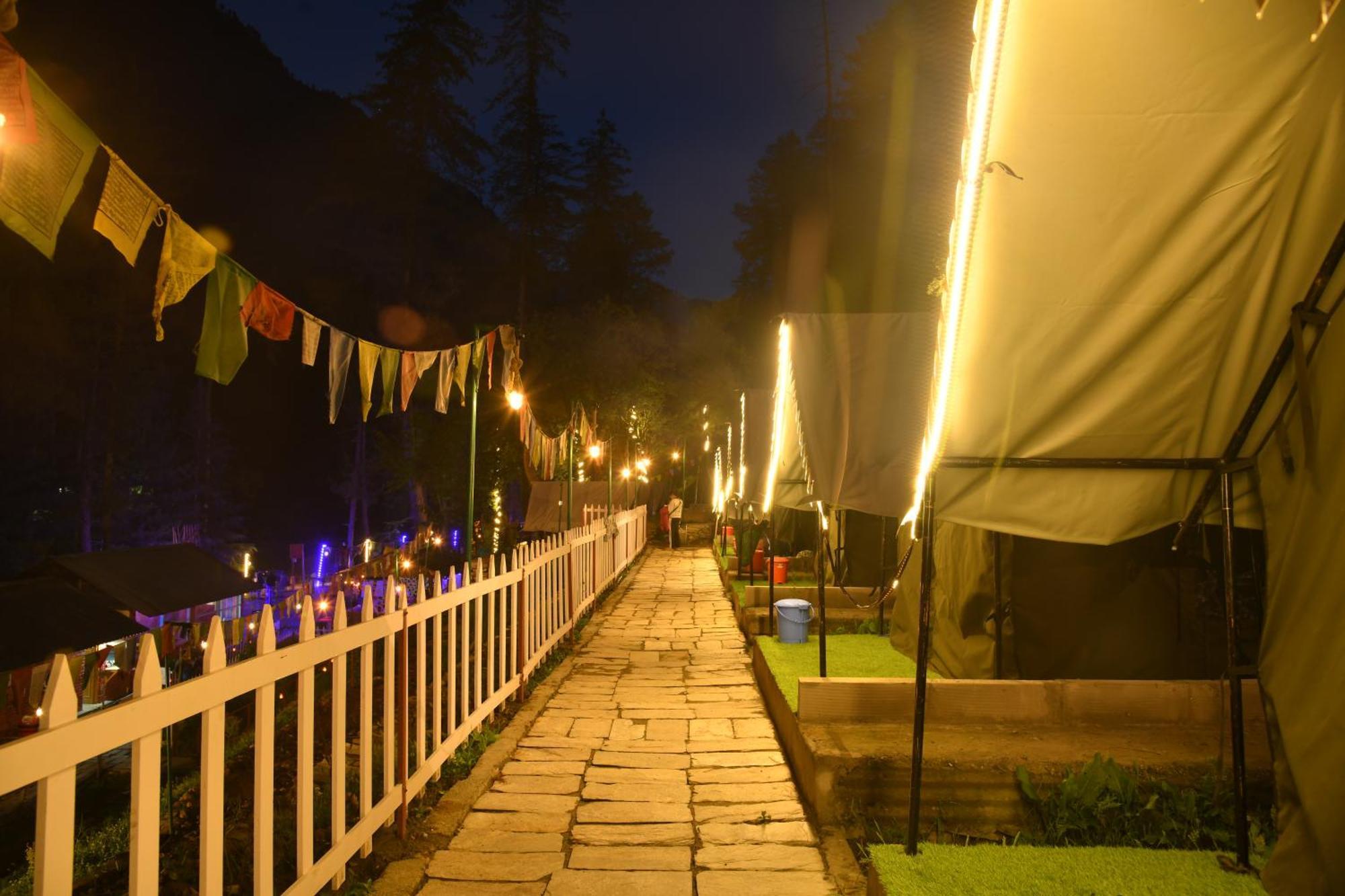 Himtrek Riverside Camps, Kasol Ngoại thất bức ảnh