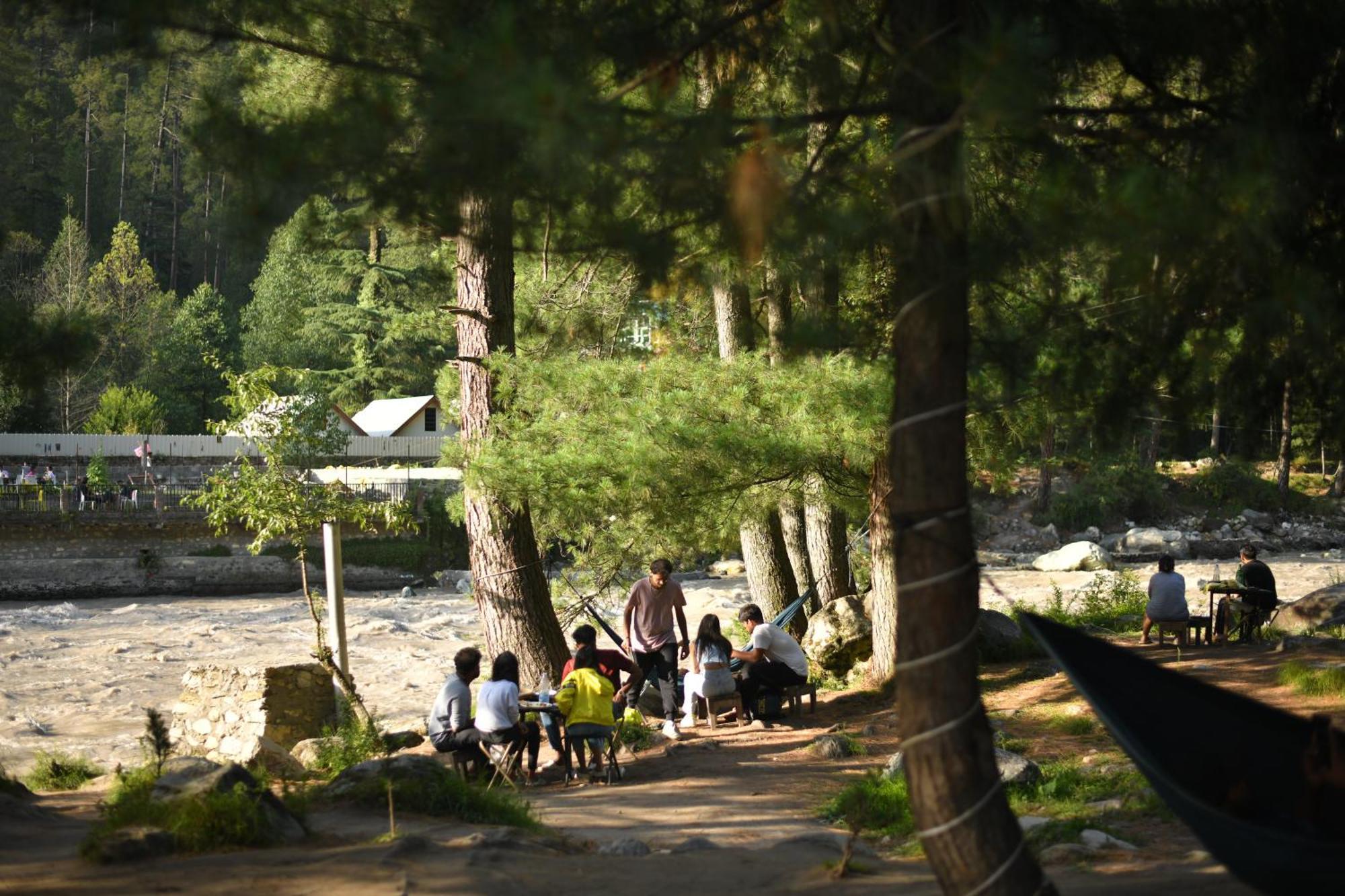Himtrek Riverside Camps, Kasol Ngoại thất bức ảnh